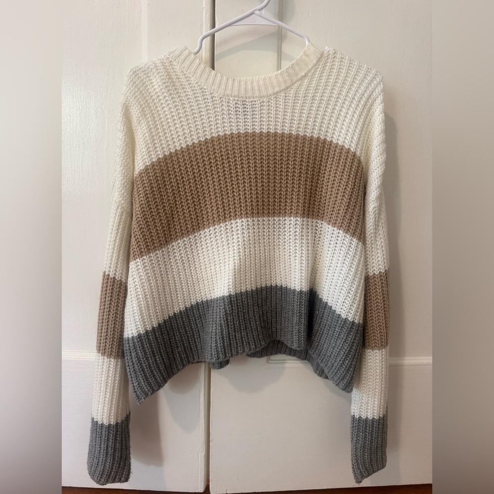 Sincerely Jules Cream Knit Sweater
